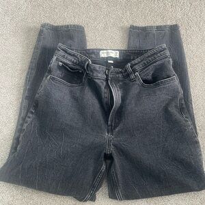 Abercrombie & Fitch Charcoal High Rise Jeans